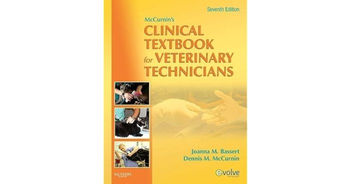 Mccurnin's clinical textbook for veterinary technicians and nurses